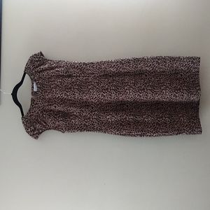 Calvin Klein Animal Print  Dress Sz 8